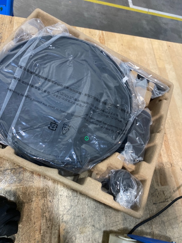 Photo 1 of **ITEMS FACTORY SEALED** Robot Vacuum and Mop Combo, 2 in 1 Robot Vacuum Cleaner with WiFi/App, Smart Robotic Vacuums with Strong Suction, Schedule, Self-Charging, Slim, Quiet, Ideal for Hard Floor, Pet Hair, Low Pile Carpet