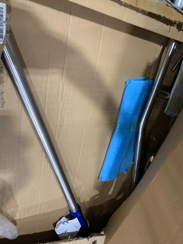 Photo 1 of ***MISSING PARTS***
VERSSURE Pool Handrail, 57" x 32" Pool Railings for Inground Pools, 314 Stainless Steel Swimming Pool Handrail with Non-Slip Grip Cover, Heavy Duty Pool Handrails Support 500 lbs