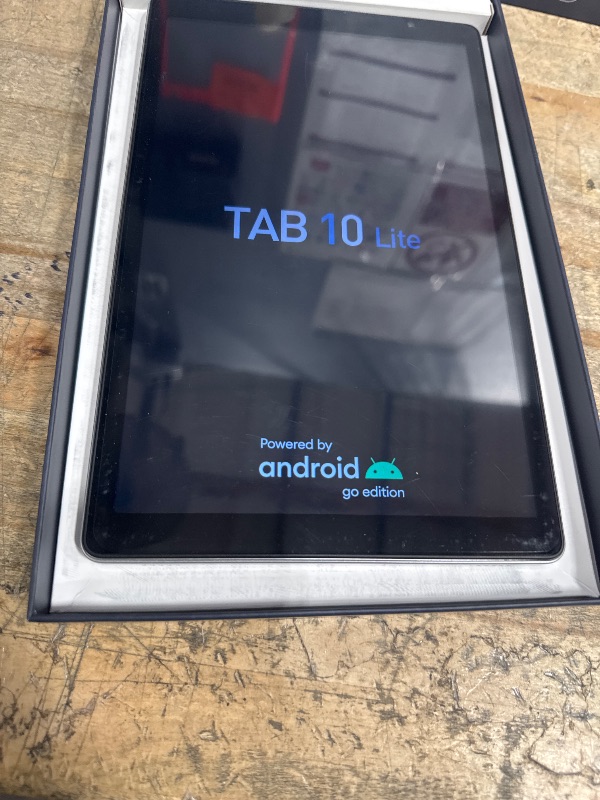 Photo 1 of 10 Inch Tablet, Android OS, 2GB RAM + 32GB Storage, Quad-Core Processor, 6000mAh Battery, 10.1" HD IPS Display, Wi-Fi 6, Dual Camera, Silver