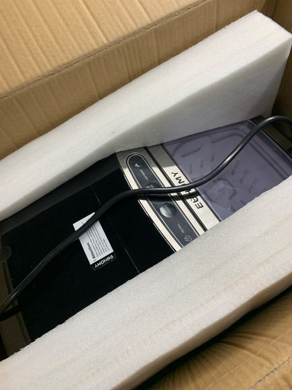 Photo 1 of ***HEAVILY USED AND MIGHT HAVE DAMAGE***
WIE Nugget Ice Maker Countertop, 44 lbs in 24 Hours, Pellet Ice Maker Machine with Self-Cleaning, 0.75 Gallon Tank & Scoop Water Line, Crushed Pebble Ice Makers for Home/Office/Bar/Party, Silver