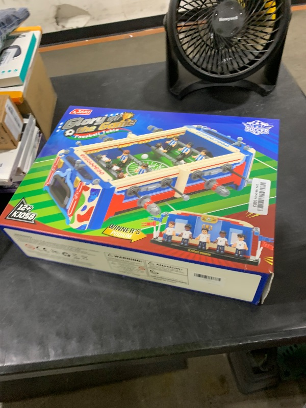 Photo 1 of SHAREHB Soccer Cup Building Blocks Set - 2026 Soccer Match Trophy Football Table Game Construction Toy Building Set for Kid Adult, Ideal Gift Home Office Decor for Boys & Girls Fans