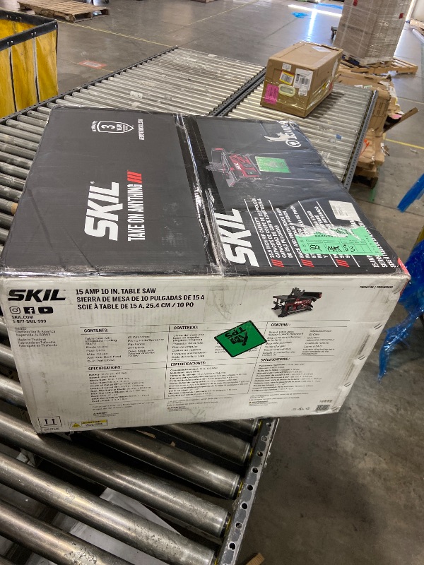 Photo 1 of SKIL 15 Amp 10 Inch Portable Jobsite Table Saw with Folding Stand- TS6307-00