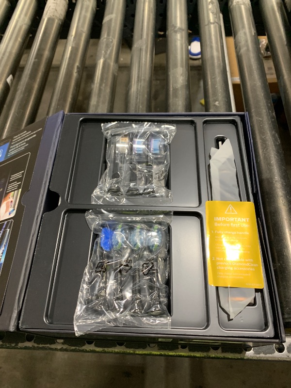 Photo 1 of Philips Sonicare DiamondClean Smart 9700 Electric Toothbrush - Sonic Toothbrush with App, Pressure Sensor, 15 Brushing Settings, Replacement Reminder, Charging Travel Case, Lunar Blue