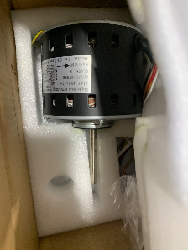 Photo 1 of 5KCP39HGS599S Blower Motor Furnace 1/3 HP 1075 RPM 4-Speed Replacement for GE & Trane Models MOT9053, MOT09053, MOT18948, MOT04716, MOT04722, MOT13512, MOT16953,115V 1075 RPM