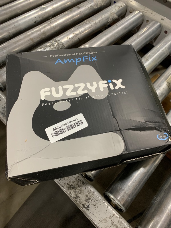 Photo 1 of FuzzyFix AmpFix Professional Dog/Pet Grooming Clippers - 2-Speed Heavy-Duty Motor, 2 Detachable Blade 8 Metal Combs, 10ft Cord, Runs Cool & Quiet, Anti-Slip Shatter-Proof Housing for All Animal Coats