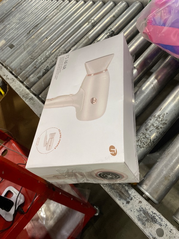 Photo 1 of T3 Afar Lightweight Travel-Size Hair Dryer with Auto Dual Voltage, Folding Handle, Fast Drying, Lightweight and Ergonomic, Frizz Smoothing, Multiple Heat and Speed Combinations