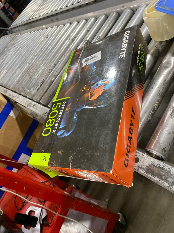 Photo 1 of GIGABYTE GeForce RTX 5080 WINDFORCE SFF 16G Graphics Card, 16GB 256-bit GDDR7, PCIe 5.0, WINDFORCE Cooling System, GV-N5080WF3-16GD Video Card