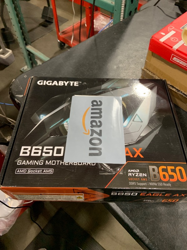 View 2 of GIGABYTE B650 Eagle AX AM5 LGA 1718 ATX Motherboard, DDR5, Triple M.2 Slots (1x PCIe 5.0, 2X PCIe 4.0), USB 3.2 Gen2x2 Type-C, WiFi 6E, Realtek GbE LAN