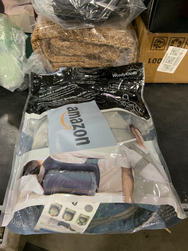 Photo 1 of WoodyKnows Side-Sleeping Backpack, New Version with Touch Fastener Tape & Chest Strap, Sleep Position Trainer, Alleviates Snoring Caused by Throat Issues (Large)