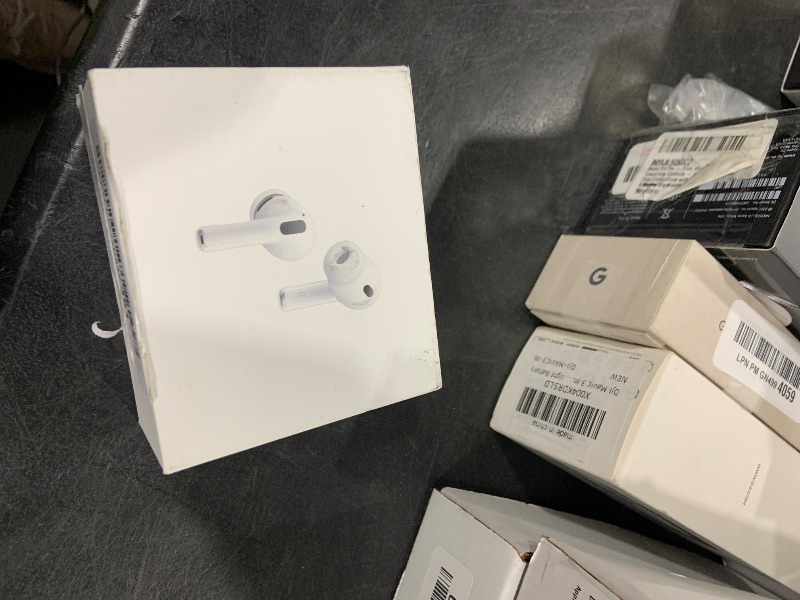 Photo 1 of Apple AirPods Pro 3 Wireless Earbuds, Active Noise Cancellation, Live Translation, Heart Rate Sensing, Hearing Aid Feature, Bluetooth Headphones, Spatial Audio, High-Fidelity Sound, USB-C Charging