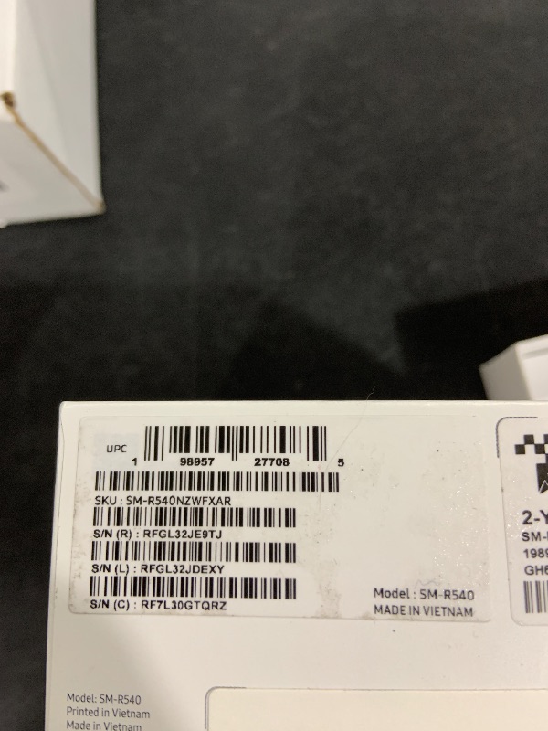 Photo 1 of Samsung Galaxy Buds 4 (2026) AI True Wireless Bluetooth Earbuds, Noise Cancelling, Hi-Res Audio, 1-Way Speaker, New Fit, IP54, Live Translation, White [US Version, 2 Yr Warranty]