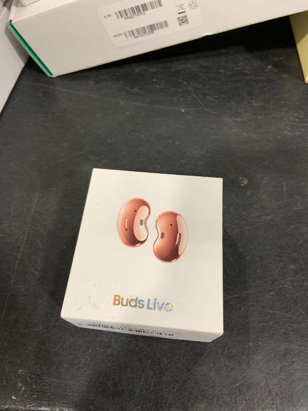 Photo 1 of SAMSUNG Galaxy Buds Live True Wireless Earbuds US Version Active Noise Cancelling Wireless Charging Case Included, Mystic Bronze