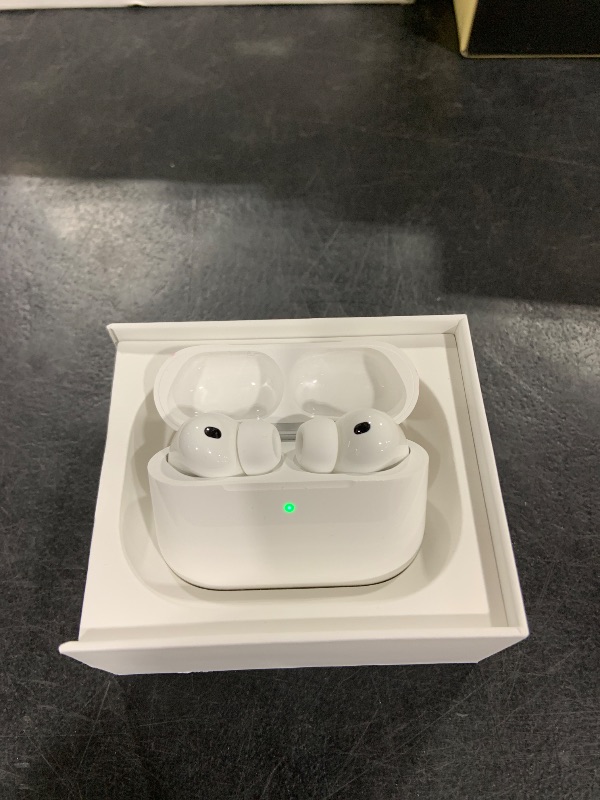 Photo 1 of Apple AirPods Pro 3 Wireless Earbuds, Active Noise Cancellation, Live Translation, Heart Rate Sensing, Hearing Aid Feature, Bluetooth Headphones, Spatial Audio, High-Fidelity Sound, USB-C Charging