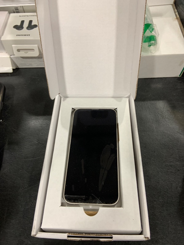 View 3 of Apple iPhone 13, 256GB, Starlight - Unlocked (Renewed Premium)