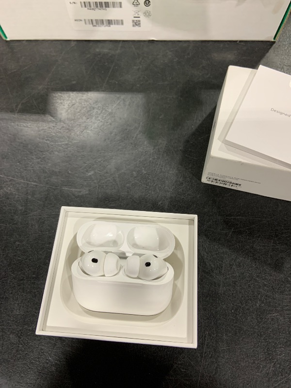 Photo 1 of Apple AirPods Pro 3 Wireless Earbuds, Active Noise Cancellation, Live Translation, Heart Rate Sensing, Hearing Aid Feature, Bluetooth Headphones, Spatial Audio, High-Fidelity Sound, USB-C Charging