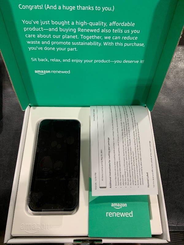 View 3 of Apple iPhone 13, 128GB, Midnight - Unlocked (Renewed Premium)