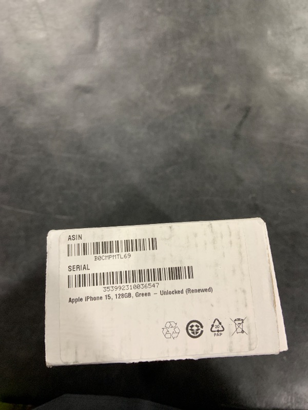 View 4 of Apple iPhone 15, 128GB, Green - Unlocked (Renewed)
