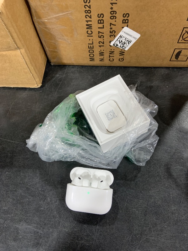 Photo 1 of Apple AirPods Pro 3 Wireless Earbuds, Active Noise Cancellation, Live Translation, Heart Rate Sensing, Hearing Aid Feature, Bluetooth Headphones, Spatial Audio, High-Fidelity Sound, USB-C Charging