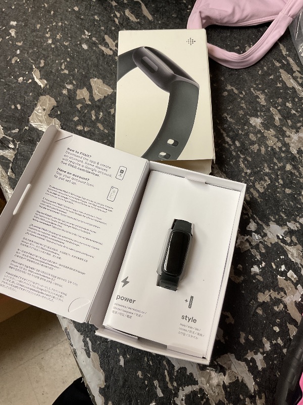 Photo 1 of Fitbit Inspire 3 Health & Fitness Tracker with Stress Management, Workout Intensity, Sleep Tracking, 24/7 Heart Rate - 3-Month Google Health Premium Membership Included - Midnight Zen/Black