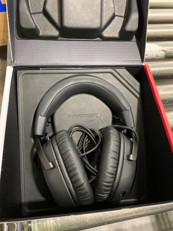 Photo 1 of HyperX Cloud III – Wired Gaming Headset, PC, PS5, Xbox Series X|S, Angled 53mm Drivers, DTS Spatial Audio, Memory Foam, Durable Frame, Ultra-Clear 10mm Mic, USB-C, USB-A, 3.5mm – Black