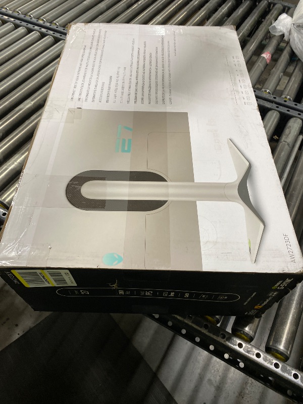 Photo 1 of Alienware AW2723DF Gaming Monitor - 27-inch (2560 x 1440) 240Hz Display (DP 1.4), 1ms Response Time, NVIDIA G-Sync, Preset OSD Modes, Height/Tilt/Swivel/Pivot Adjustability - Lunar Light