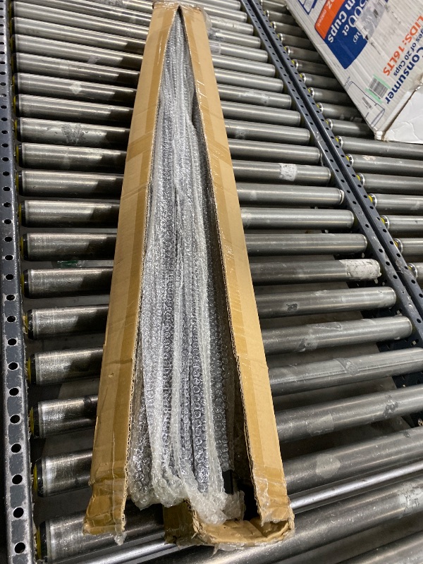 Photo 1 of 16 Pack Staircase Balusters, 1/2" x 43.8", Hollow Straight and Square Iron Balusters for Staircase Indoor?with 32 Adjustable Direction Swivel Shoes