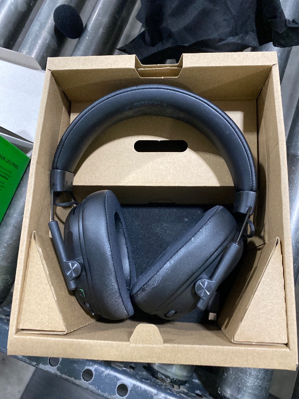 Photo 1 of Razer BlackShark V3 X HyperSpeed Wireless Gaming Headset for PC: 50mm Drivers - Cardioid Mic - 2.4 GHz, Bluetooth, USB - Works with Mac, PS5, Nintendo Switch, Smartphone - 70 Hr Battery - Black
