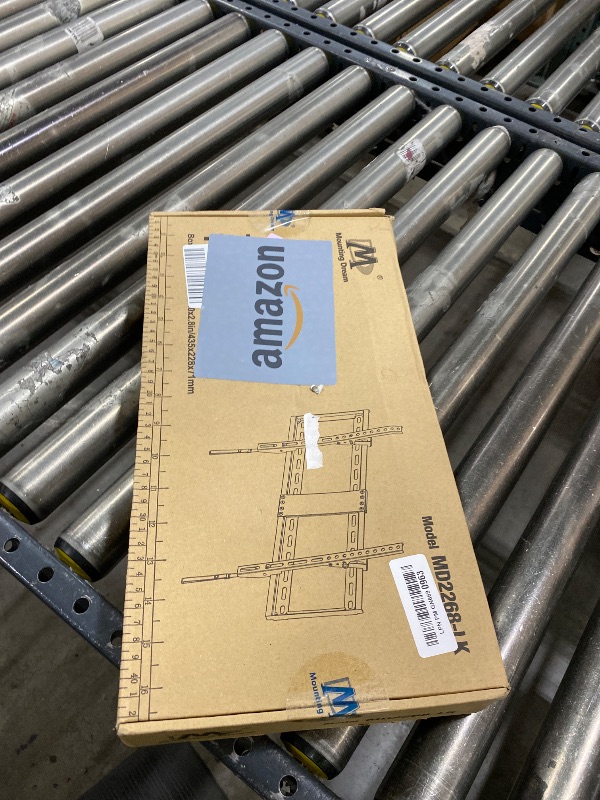 Photo 1 of Mounting Dream TV Wall Mount for Most 37-75 Inch TVs, Universal Tilt TV Mount Fit 16", 18", 24" Stud with Loading Capacity 132lbs, Max Vesa 600 x 400mm, Low Profile Flat Wall Mount TV Bracket