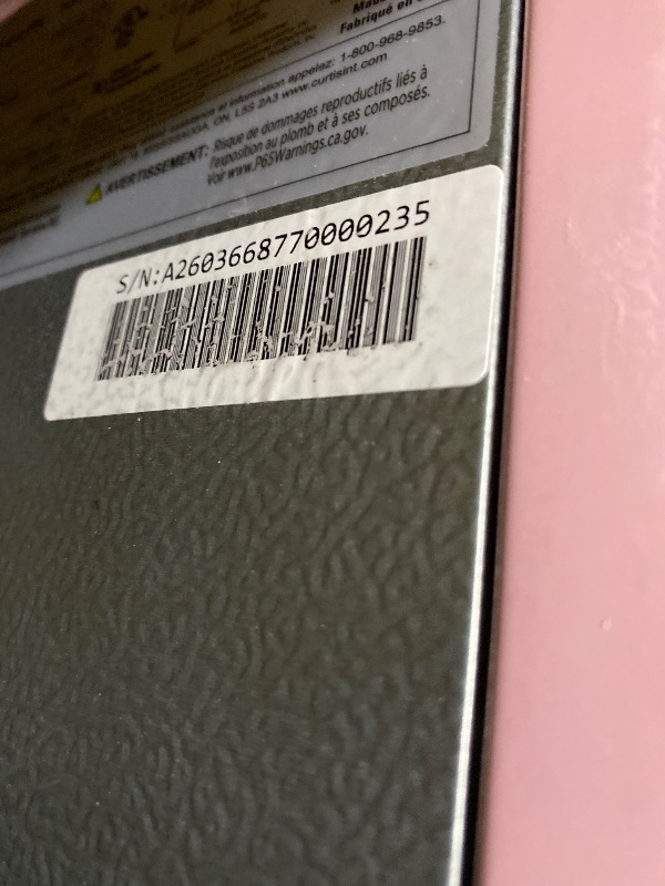 Photo 1 of Frigidaire Retro Compact Refrigerator with Chiller, 3.2 cu ft Countertop Fridge, Built-In Bottle Opener, Rounded Corners, Premium, for Office, Bedroom, Dorm Room, Cabin, 18.5D x 20W x 31.5H (Pink)