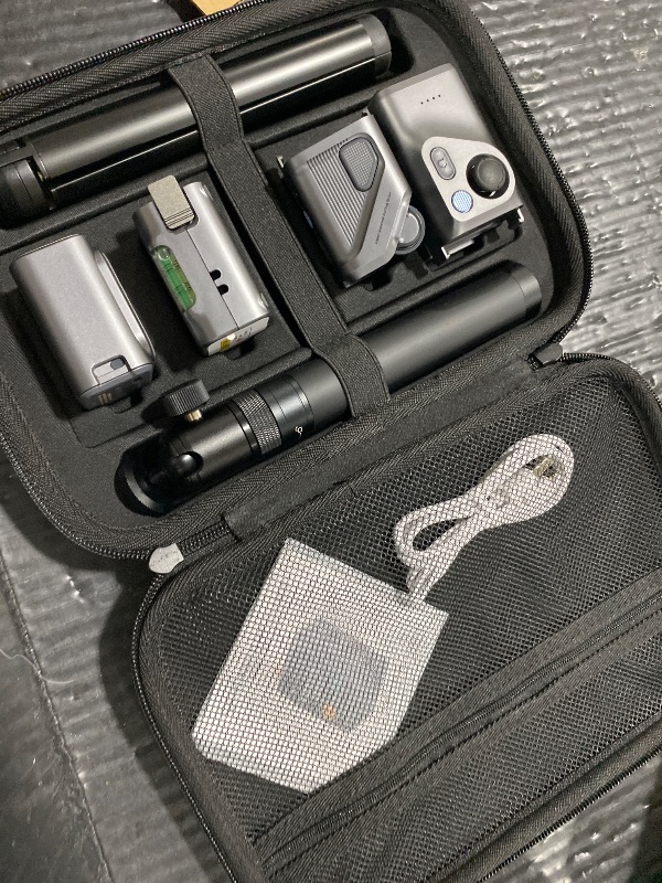 Photo 1 of HOZO M-Cube Pro Laser Measuring Tool Combo:4 Modules Build to Adapt, M-Tripod & M-Protection Case, Rechargeable Modular Laser Distance Meter with Bilateral Laser, Digital Scale Roller | Bluetooth App