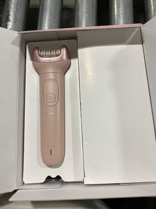 Photo 1 of Philips Epilator Series 9000 - Cordless Wet and Dry Electric Epilator, Hair Removal for Legs, Body and Bikini, with ProGuide, 8 Accessories, 60 min. Runtime, Model BRE717/00
