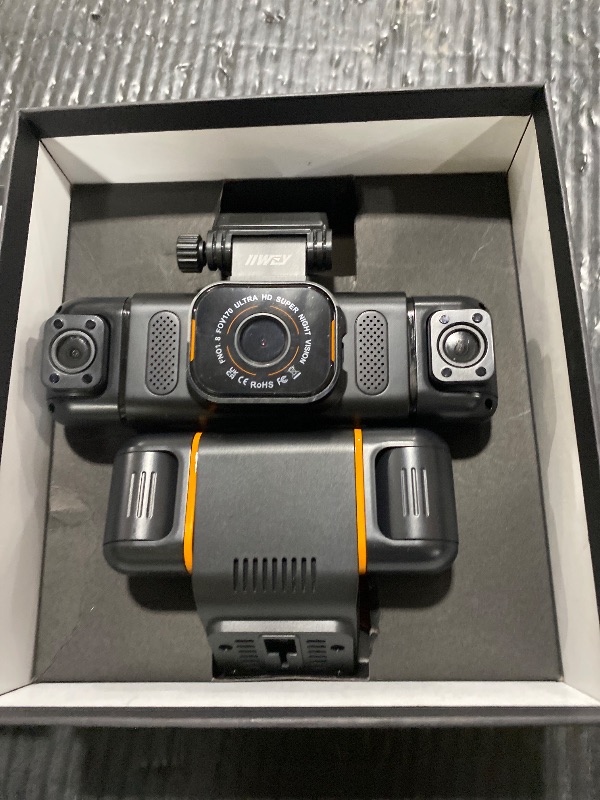 Photo 1 of IIWEY N9 5 Channel Dash Cam 360° View, 5.8G WiFi-6 with App, Free 128GB Card, FHD Front & Rear Inside, Left, Right Dash Camera for Car, 12 IR Lights Night Vision, GPS, 24/7 Parking Mode, G-Sensor