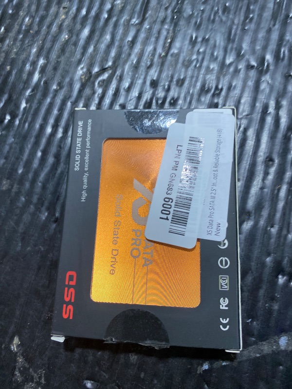Photo 1 of X5 Data Pro 4TB 2.5" SATA III SSD (NOT NVMe/M.2) – Budget Internal Solid State Drive for Laptop & Desktop – Basic Performance Storage