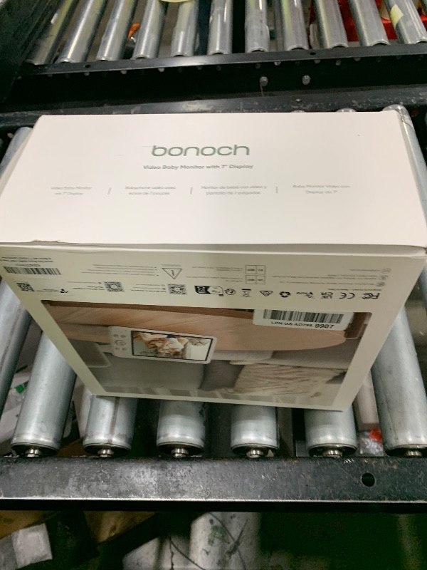Photo 1 of bonoch V2.0 1080P Baby Monitor with 2 Cameras, 7" MegaView Split Screen Baby Monitor No WiFi, 2026 Upgraded Sleep/Crying/Motion Detection, Dual Video Monitor with Camera and Audio, White Noise