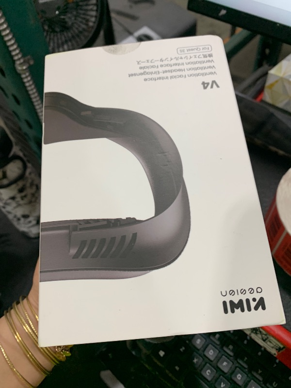 Photo 1 of KIWI design V4 Facial Interface, 2 Face Pads Compatible with Oculus/Meta Quest 3S, Accessories for Quest 3S, NOT Compatible with Meta Quest 3