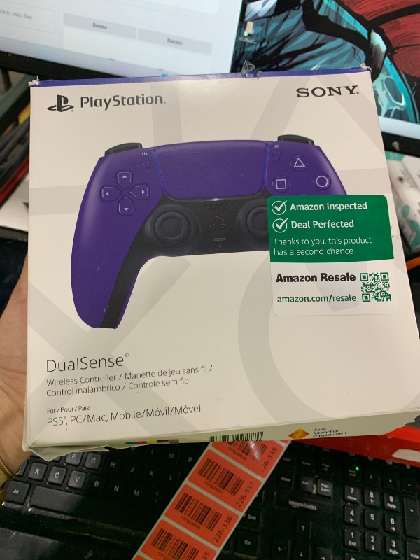 Photo 1 of PlayStation DualSense™ Wireless Controller – Galactic Purple - For PS5, PC, MAC & Mobile