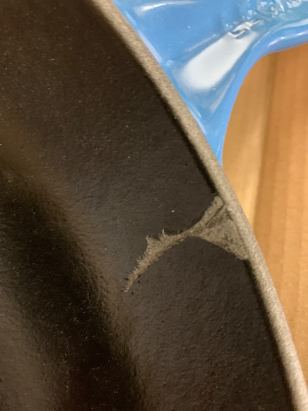 Photo 1 of Le Creuset Enameled Cast Iron Signature Round Skillet, 11.75", Marseille