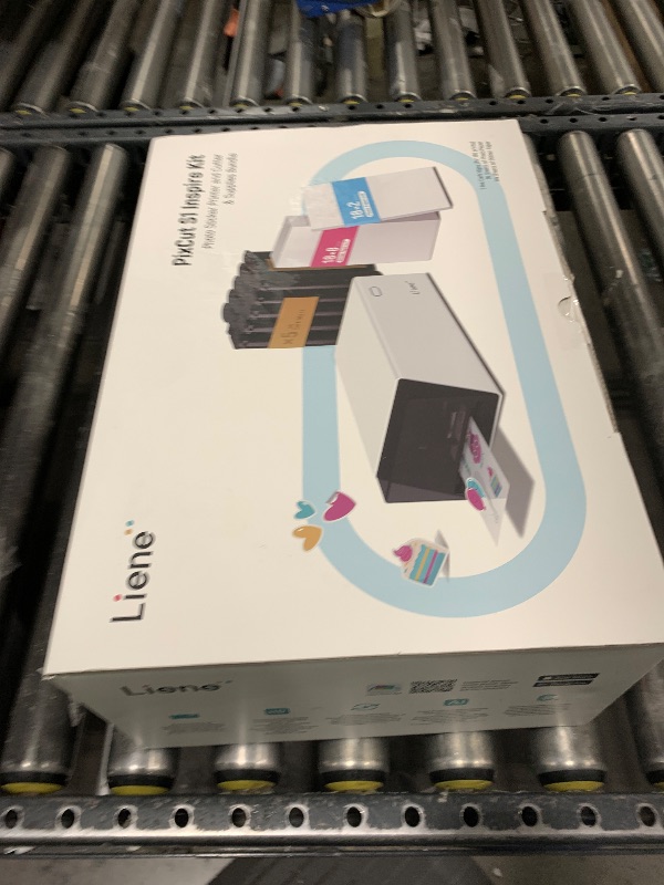 Photo 1 of Liene PixCut S1 Inspire Kit - All-in-One Color Sticker Printer & Cutting Machine, Thermal Dye-Sublimation Photo Printer, 300 DPI, Color Label Maker with 180 Sheets (36 Photo + 144 Sticker Paper)
