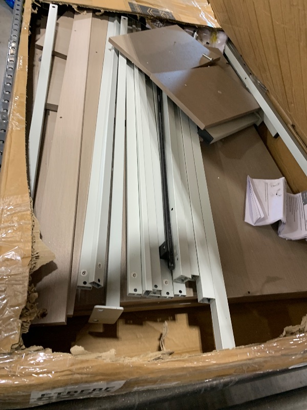 Photo 1 of YITAHOME Queen Size Bed Frame with 4 Drawers and RGB LED Lights, Velvet Upholstered Platform Bed with Charging Station and Storage Headboard, No Box Spring Needed, Easy Assembly, Noise-Free, Grey
