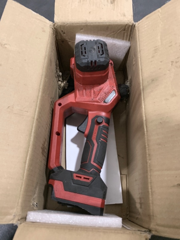 Photo 1 of 10 Inch Cordless Chainsaw for Milwaukee 18V Battery, Brushless Mini Chainsaw with Auto Oiler, Battery Power Cordless Chain Saw, Battery Powered Chain Saw for Wood Cutting (Tools only)