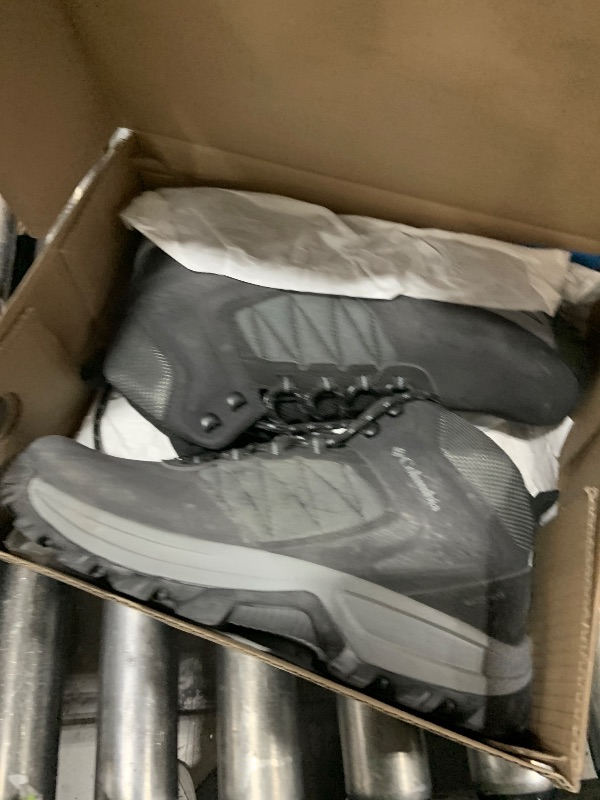 Photo 1 of Columbia Mens Transverse Waterproof Hiking Boot, Black/Titanium Grey Steel, 10.5 Wide