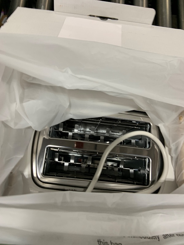 Photo 1 of ZWILLING Enfinigy, 2-Slice Toaster, Extra Wide 1.5" Slots for Bagels and Toast, White