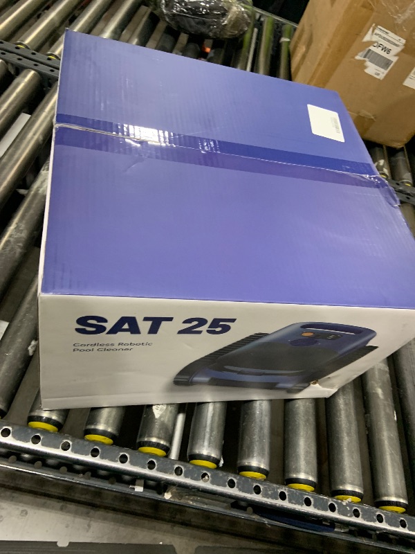 Photo 1 of Seauto SAT25 Cordless Robotic Pool Vacuum Cleaner, 180W 4800 GPH, Sonar Navigation, Wall Climbing, IP68 Waterproof, 150 Mins Runtime for Inground & Above Ground Pools Up to 2150 sq.ft