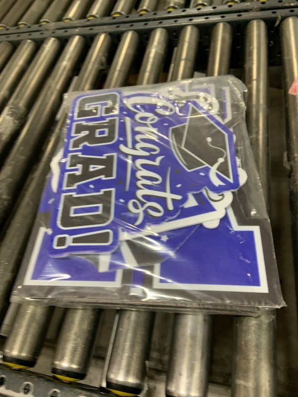 Photo 1 of Blue Themed Graduation Decorations 2026 - Graduation Yard Signs Class of 2026,Congratulate Graduation yard signs - Graduation Party Supplies for High School & Graduation Party Decorations