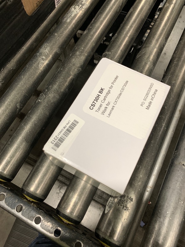 Photo 1 of ZHINGUAN 71C1HK0 Black High Yield Toner Cartridge Replacement for CS730 CX735 Toner Cartridge Work for Lexmark CS737dze CX730de CS735de CS730de Printers?1-Black?22,000 Pages?