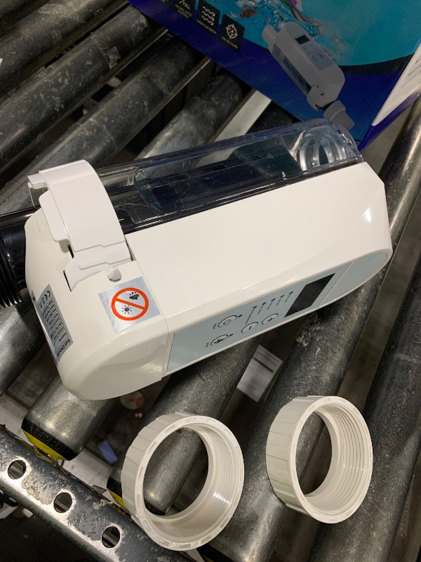 Photo 1 of Smart Salt Water Pool Chlorinator with Bluetooth & Wi-Fi App Control, IC40/50/60 Replacement Salt Cell Compatible with Pentair IntelliChlor Systems, Up to 40000 Gallons, Self-Cleaning Cell