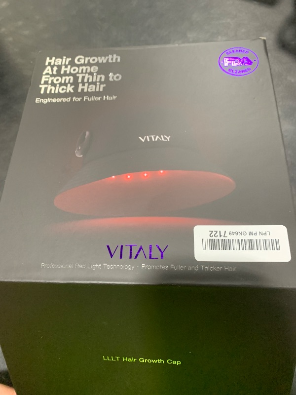 Photo 1 of Red Light Therapy for Hair Growth, Red Light Cap for Hair Regrowth Black