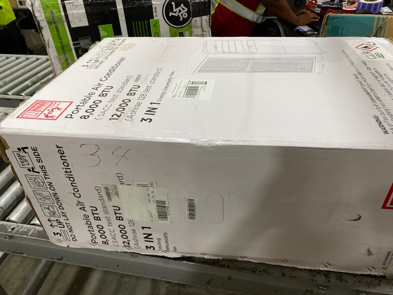 Photo 1 of Humhold 12000BTU Portable Air Conditioners with Remote, Floor Standing Cooling Portable AC Unit with Fan & Dehumidifier,Sleep and Timer Mode,For Room up to 500 sq.ft, Windows Sealing Kit Included