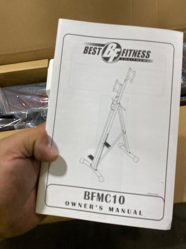 Photo 1 of Body Solid (BFMC10B) Total Body Workout Exercise Machine, Vertical Climber, Maxi Climber, Max Jacob Cardio Ladder for Home and Commercial Fitness Gym, Black