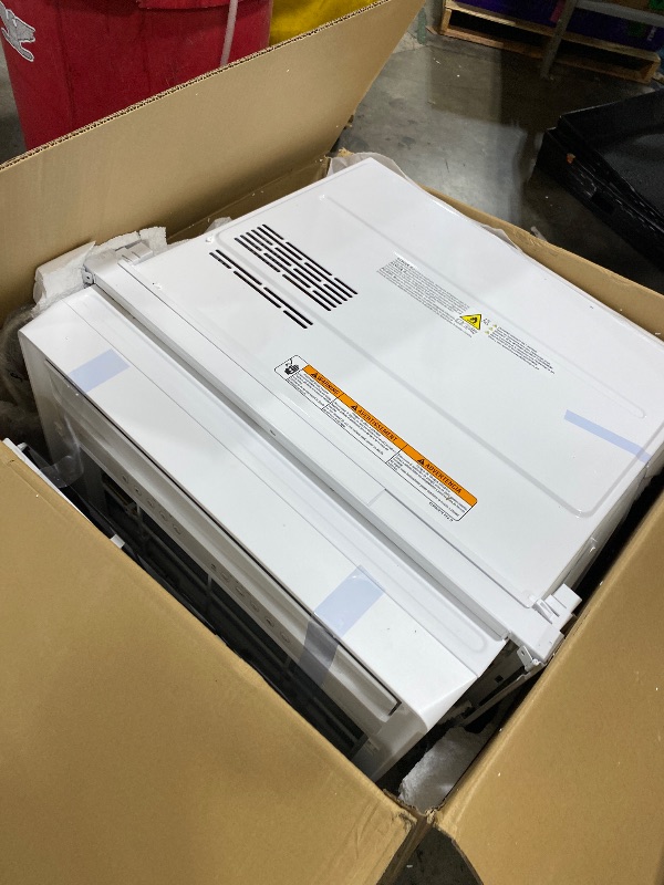 Photo 1 of Whirlpool 15,000 BTU Window Mounted Inverter Air Conditioner with Quiet, High Efficiency Operation and Remote, Window AC Unit for Apartment, Living Room, Bedroom, Large Rooms up to 700 Square Feet